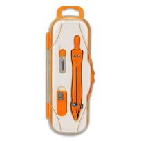 Opakowanie Cyrkiel szkolny PC-101 + grafit 2mm pomarańczowy