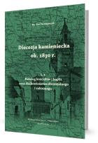 Okładka książki Diecezja kamieniecka ok. 1830 r. T.1