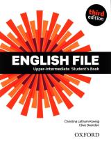 Okładka książki English File 3E Upper-Interm SB OXFORD