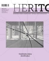 Okładka książki Herito nr 42-43 Niewidzialne miejsca