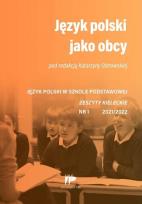 Okładka książki Jezyk polski jako obcy JPSP 1 2021/2022