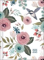 Opakowanie Kalendarz 2022 B6 tygodniowy Kwiaty DI3