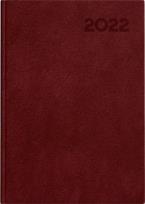 Opakowanie Kalendarz 2022 książkowy A5 Basic DTP bordowy