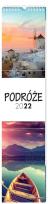 Opakowanie Kalendarz 2022 ścienny 13,5x60 Podróże