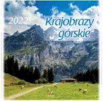 Opakowanie Kalendarz 2022 Ścienny Krajobrazy górskie ARTSEZON