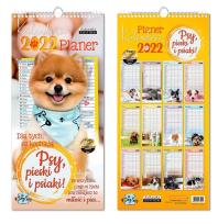 Opakowanie Kalendarz 2022 ścienny planer Psy