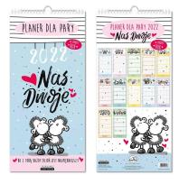 Opakowanie Kalendarz 2022 ścienny planer Sheepworld Dla Pary