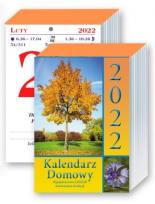 Okładka książki Kalendarz 2022 zdzierak Domowy KASTOR