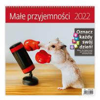 Opakowanie Kalendarz 30 x 30 z naklejkami. Małe przyjemności 2022