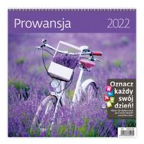 Opakowanie Kalendarz 30 x 30 z naklejkami. Prowansja 2022