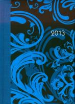 Opakowanie Kalendarz książkowy 2013 niebieski B6
