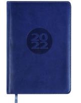 Opakowanie Kalendarz książkowy 2022 A5 niebieski EASY