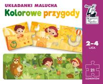 Okładka książki Kapitan Nauka. Kolorowe przygody. Układanki..