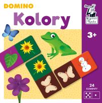 Okładka książki Kapitan Nauka. Kolory. Domino