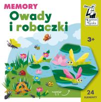 Okładka książki Kapitan Nauka. Owady i robaczki. Memory