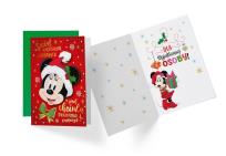 Opakowanie Karnet B6 DS-051 Boże Narodzenie Myszka Miki