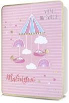 Opakowanie Karnet B6 Narodziny dziewczynka HM200-2187