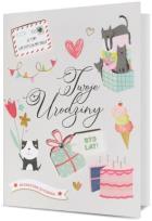 Opakowanie Karnet B6 Urodziny HM200-2253