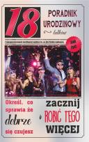 Opakowanie Kartka okolicznościowa Urodziny 18 U36