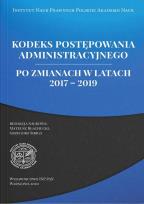 Okładka książki Kodeks postępowania administracyjnego po...