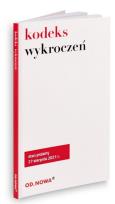 Okładka książki Kodeks Wykroczeń - sierpień 2021