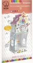 Opakowanie Kolorowanka składanka mini Domek ul. Kocia 12
