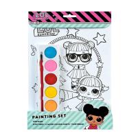 Opakowanie Kolorowanka z farbami LOL Surprise