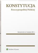 Okładka książki Konstytucja Rzeczypospolitej Polskiej. Przepisy