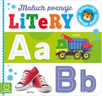 Okładka książki Książeczka mądrego dziecka. Maluch poznaje litery