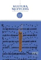Okładka książki Kultura muzyczna w początkach państwa polskiego