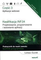 Okładka książki Kwalifikacja INF.04. Projektowanie cz.3