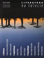Okładka książki Literatura na świecie 7-8/2021