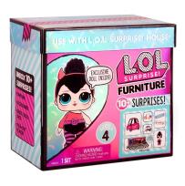 Opakowanie LOL Suprise Furniture with Doll B.B Auto Shop