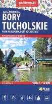 Okładka książki Mapa - Bory Tucholskie-część północna-PN