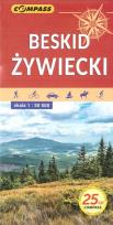 Okładka książki Mapa turystyczna - Beskid Żywiecki 1:50 000 w.2021