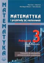 Okładka książki Matematyka i przykłady zast. 3 LO podręcznik ZPiR