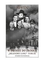 Okładka książki Meandry losu Tom 9 W drodze do źródła