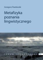 Okładka książki Metafizyka poznania lingwistycznego