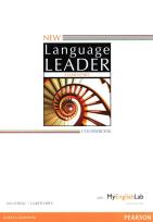 Okładka książki New Language Leader Elementary Coursebook with MyEnglishLab