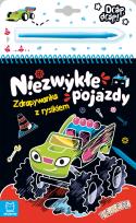 Okładka książki Niezwykłe pojazdy. Zdrapywanka z rysikiem