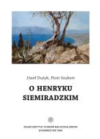 Okładka książki O Henryku Siemiradzkim