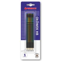 Opakowanie Ołówek Penmate trójkątny ( gwiazdki) 5 szt. na blistrze