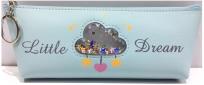 Opakowanie Piórnik saszetka Chmurka Little Dream błękitny