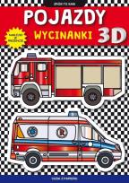 Okładka książki Pojazdy wycinanki 3 D
