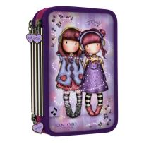 Opakowanie Potrójny Piórnik z wyp. The Duet