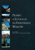 Okładka książki Prawo a edukacja na przestrzeni wieków