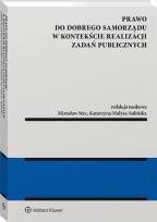 Okładka książki Prawo do dobrego samorządu w kontekście realizacji zadań publicznych
