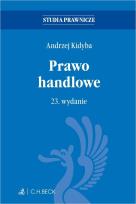 Okładka książki Prawo handlowe Studia prawnicze