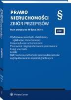 Okładka książki Prawo nieruchomości. Zbiór przepisów