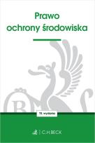 Okładka książki Prawo ochrony środowiska